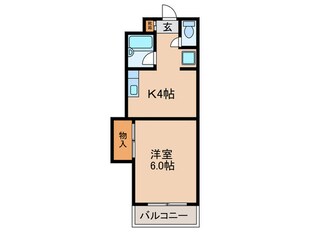 グランサム成増の物件間取画像